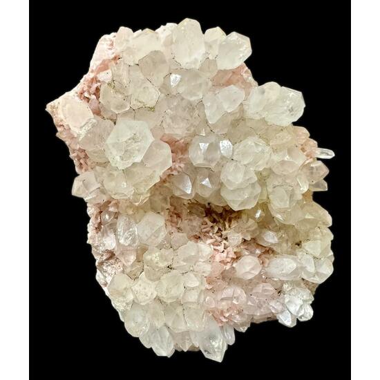 Rhodochrosite & Quartz