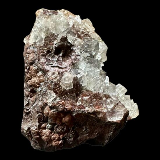 Fluorite With Hematite