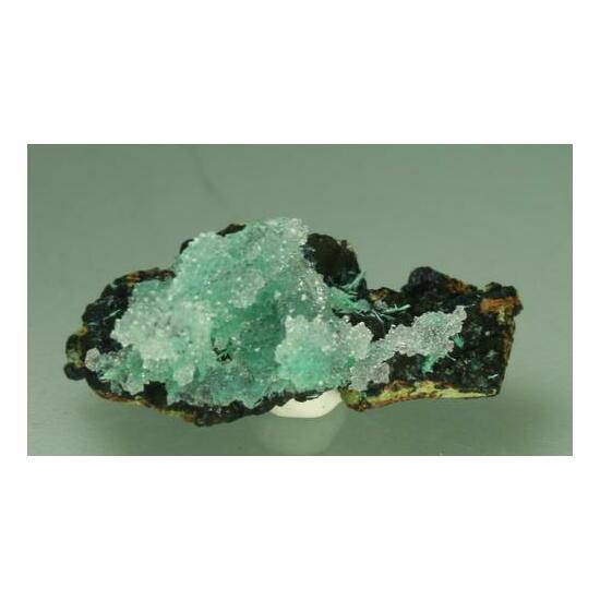 Quartz With Malachite Inclusions