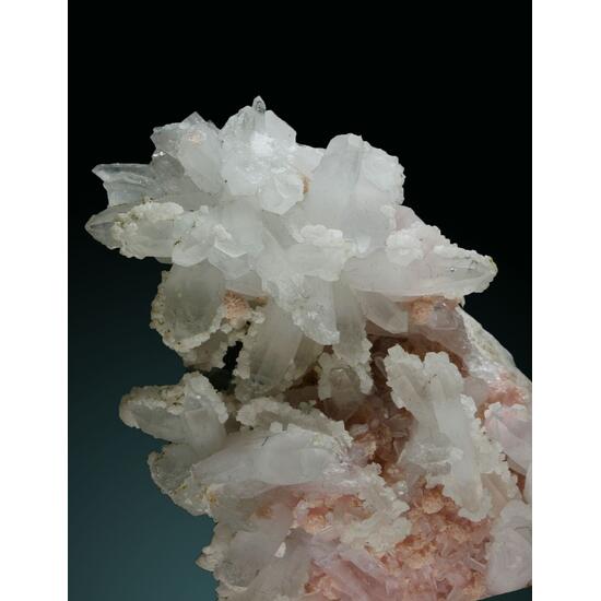 Rhodochrosite & Quartz