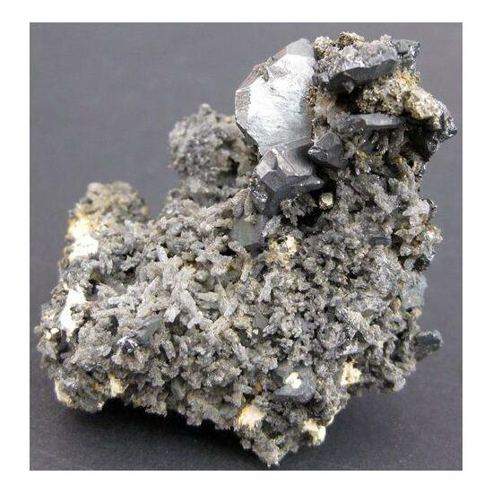 Bournonite With Quartz