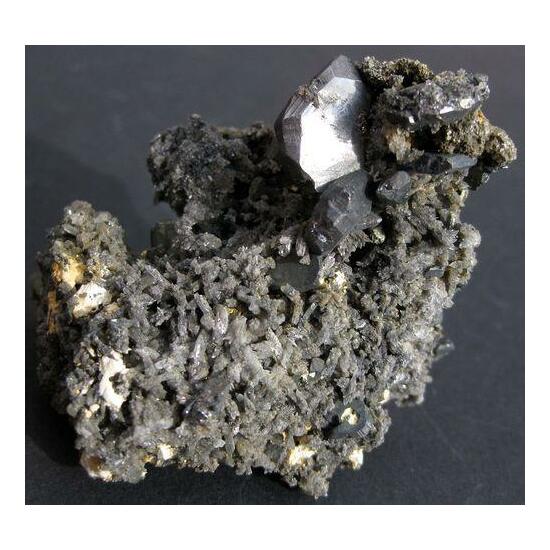 Bournonite With Quartz