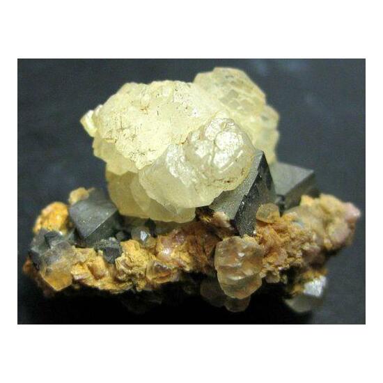 Arsenopyrite With Calcite