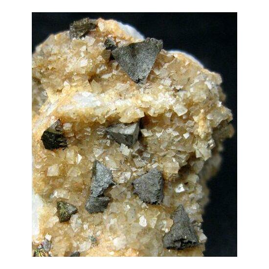 Chalcopyrite On Dolomite