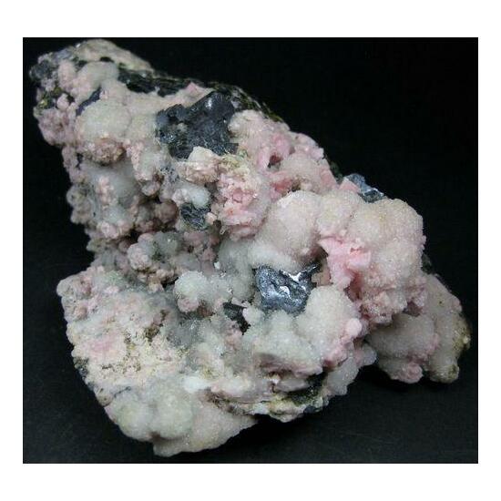 Rhodochrosite Galena & Sphalerite