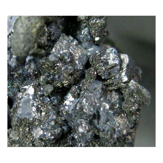 Native Bismuth With Skutterudite