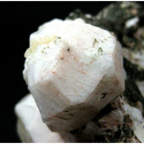 Analcime With Calcite