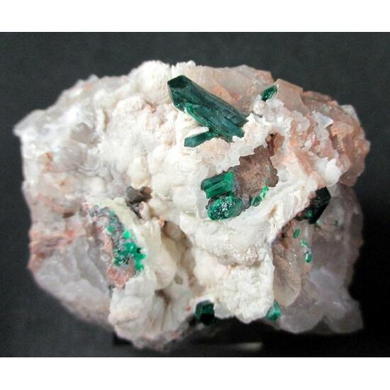 Dioptase & Cerussite