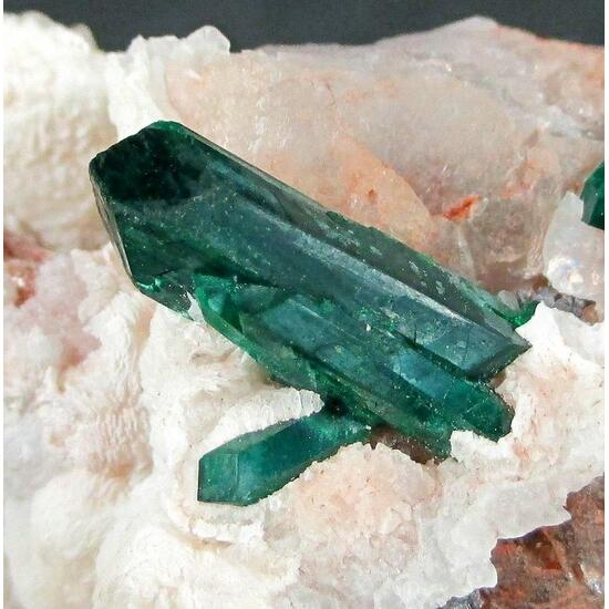 Dioptase & Cerussite