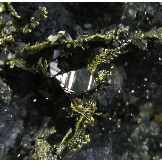 Native Gold With Silver Pyrite Arsenopyrite & Sphalerite