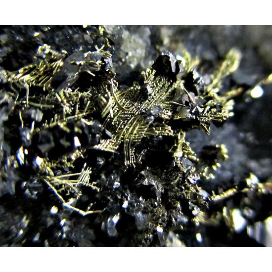 Native Gold With Silver Pyrite Arsenopyrite & Sphalerite