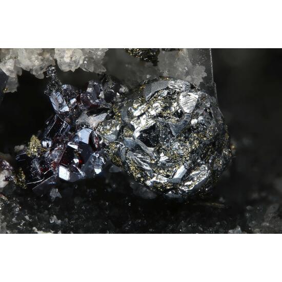 Argentotetrahedrite-(Fe) & Argentotetrahedrite-(Zn)