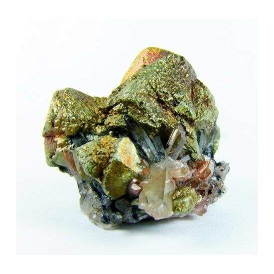 Chalcopyrite On Quartz