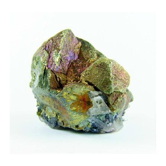 Chalcopyrite On Quartz