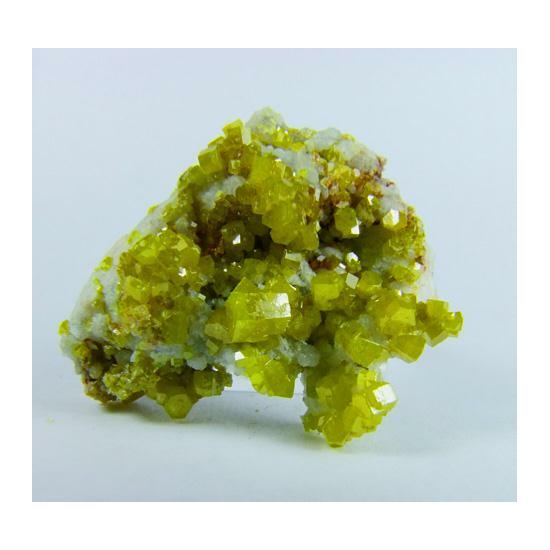 Pyromorphite On Quartz