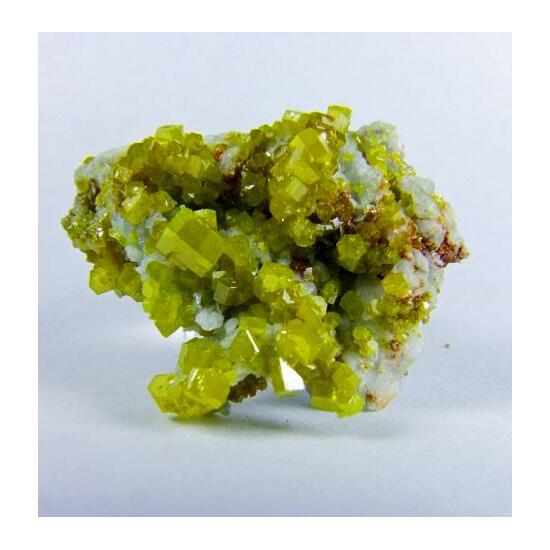 Pyromorphite On Quartz