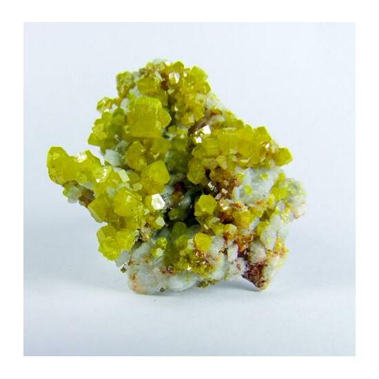 Pyromorphite On Quartz