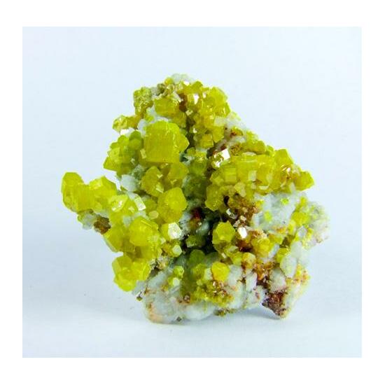 Pyromorphite On Quartz