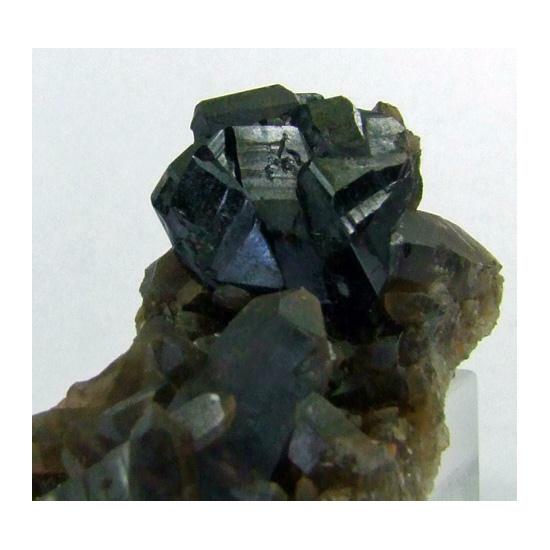 Cassiterite On Smoky Quartz