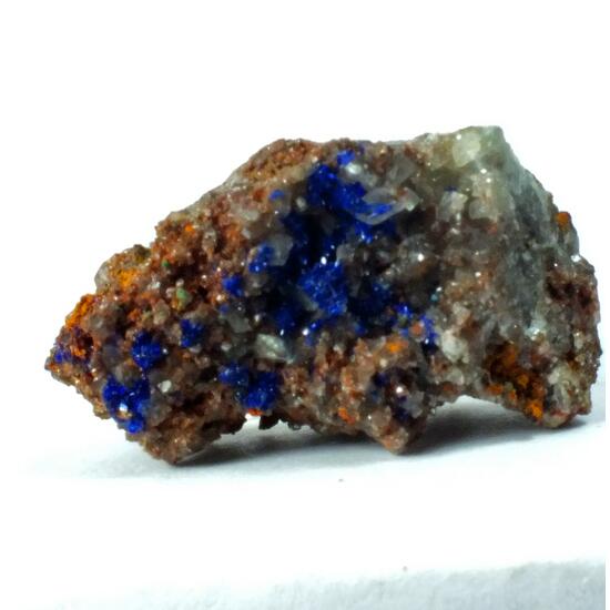 Linarite On Smithsonite