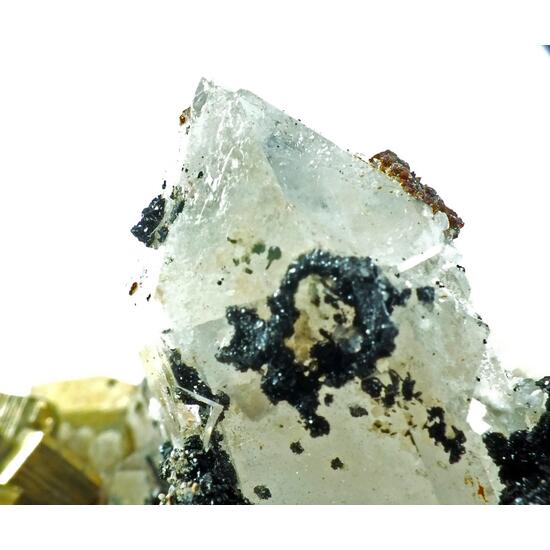 Manganbabingtonite Quartz & Pyrite