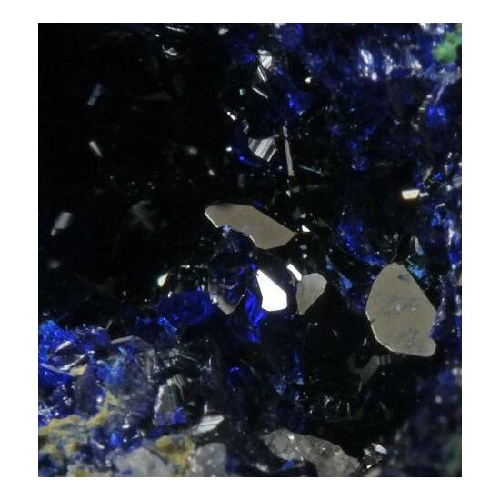 Azurite In Cerussite