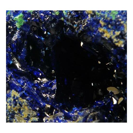 Azurite In Cerussite