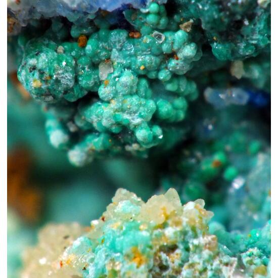 Brochantite Anglesite & Linarite