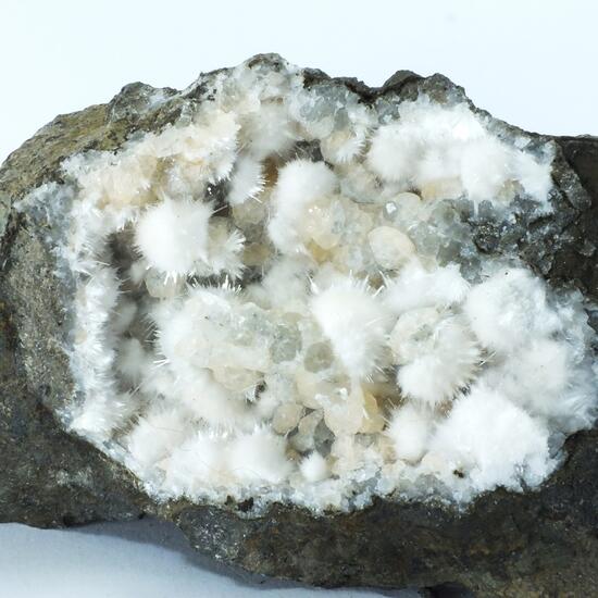 Natrolite & Calcite