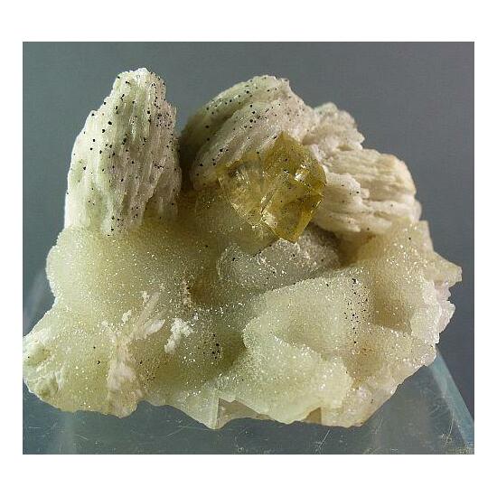 Fluorite Baryte Chalcopyrite & Quartz