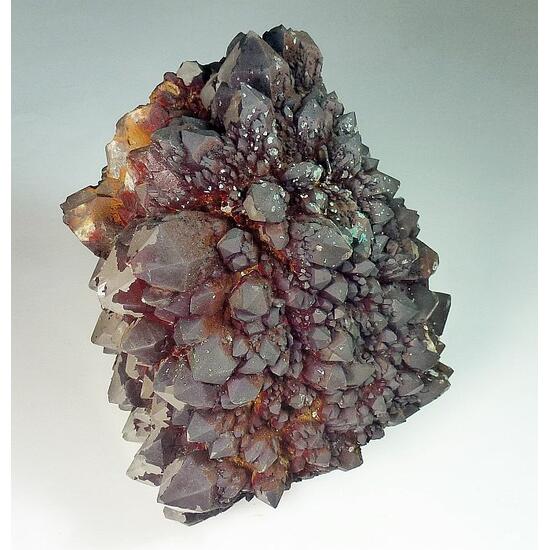 Quartz & Aurichalcite