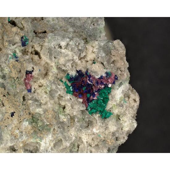 Tangdanite & Azurite & Erythrite