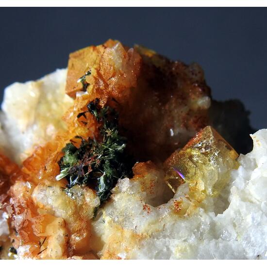 Bariopharmacosiderite Fluorite & Olivenite