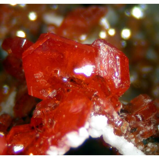 Vanadinite Baryte & Aragonite