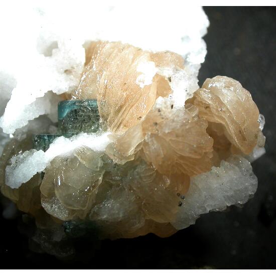 Goyazite Hydroxylherderite Apatite & Siderite