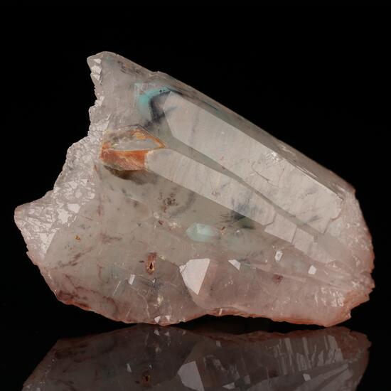 Quartz With Ajoite & Copper Inclusions