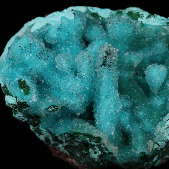 Quartz On Chrysocolla Psm Azurite