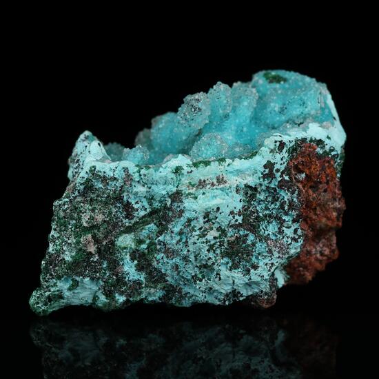 Quartz On Chrysocolla Psm Azurite