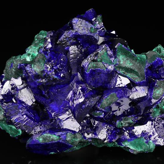 Malachite On Azurite & Malachite Psm Azurite