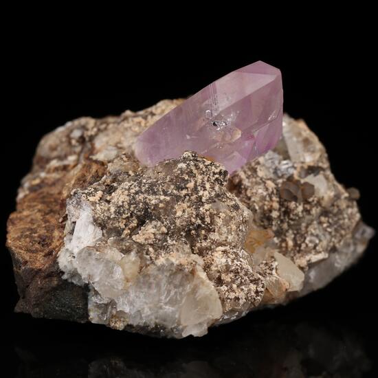 Amethyst Quartz On Matrix