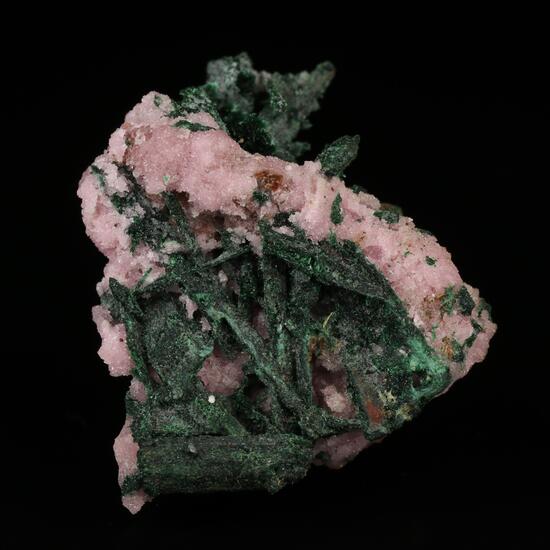 Malachite Psm Azurite On Cobaltoan Calcite