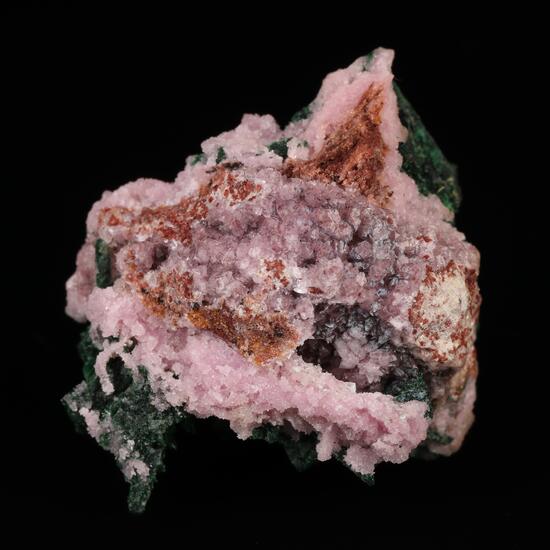 Malachite Psm Azurite On Cobaltoan Calcite