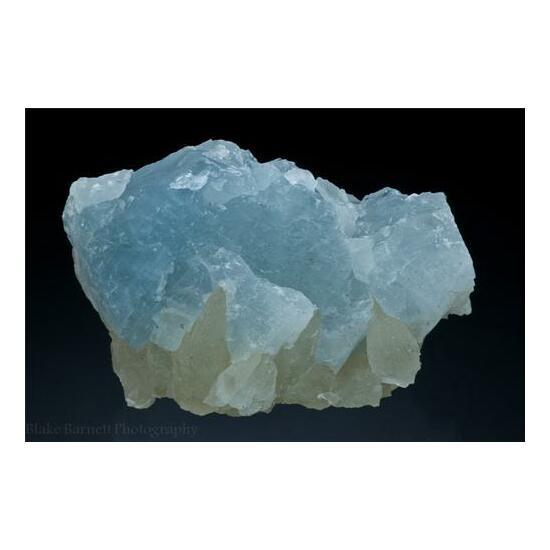 Celestine On Calcite