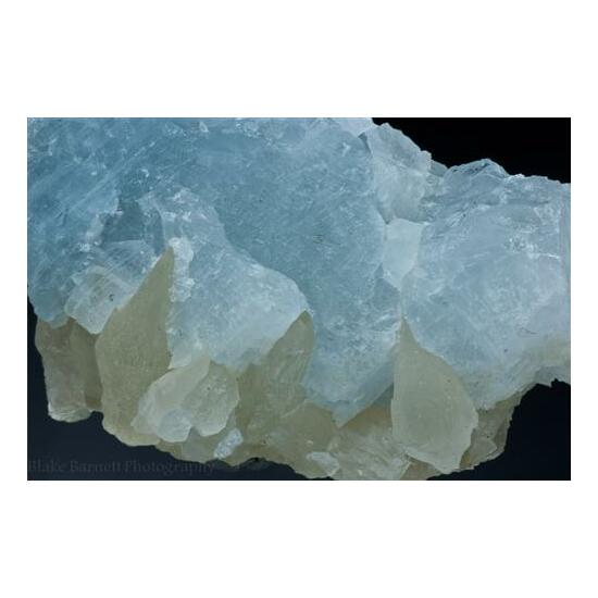 Celestine On Calcite