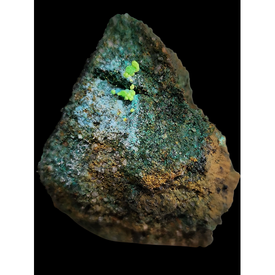 Johannite On Coffinite
