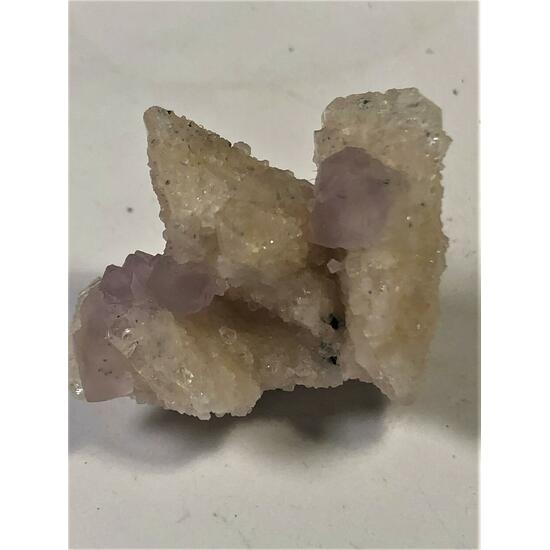 Amethyst On Danburite