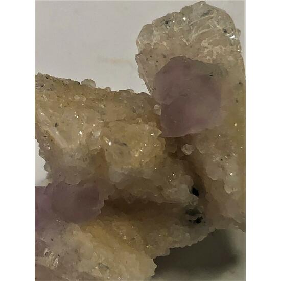 Amethyst On Danburite