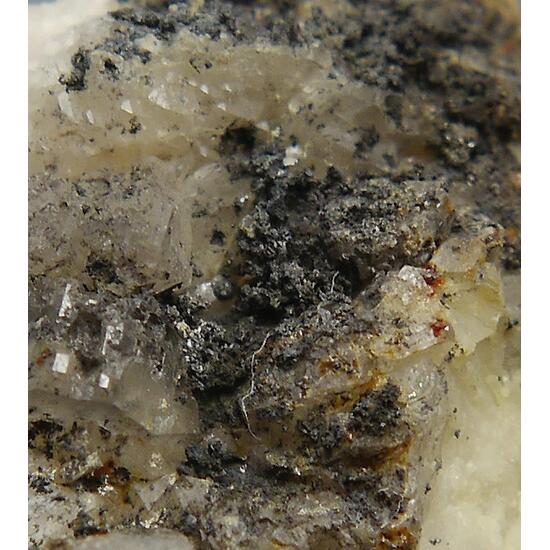 Argentite On Baryte