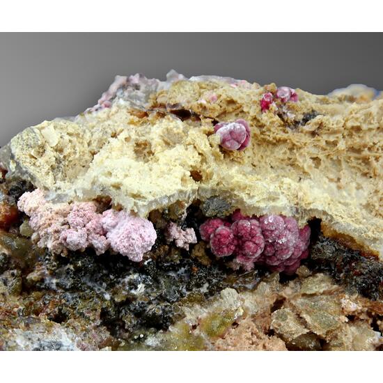 Erythrite & Quartz