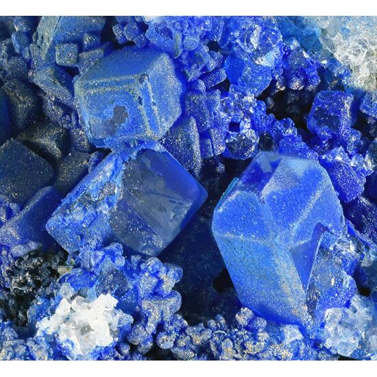 Fluorite & Azurite